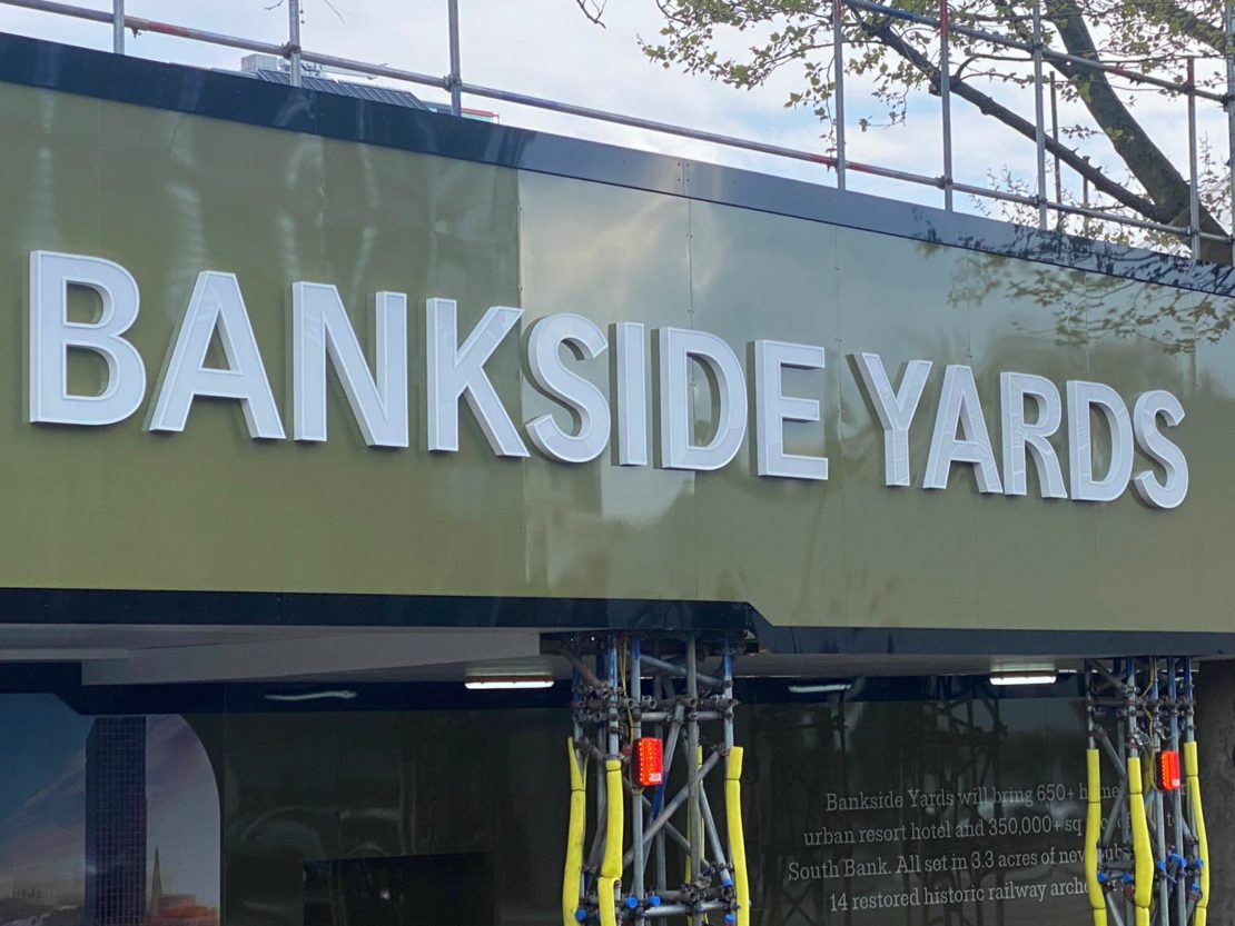 Bankside Yards – North Gantry Hoarding