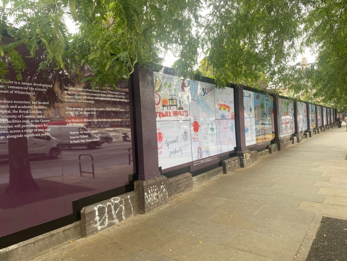 Whitechapel – Hoarding Graphics