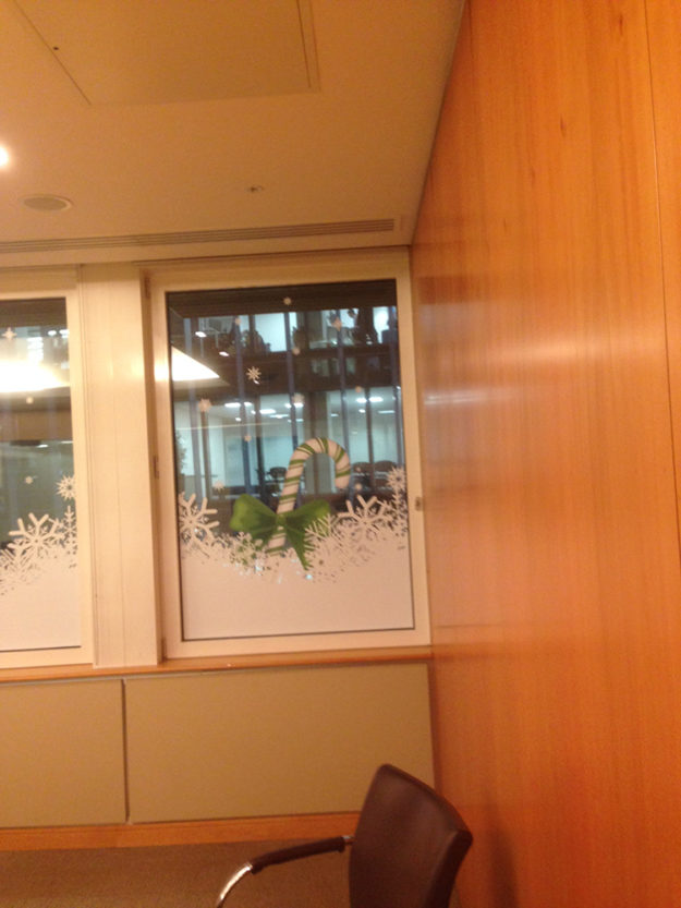 Optically Clear Window Vinyls Graphics
