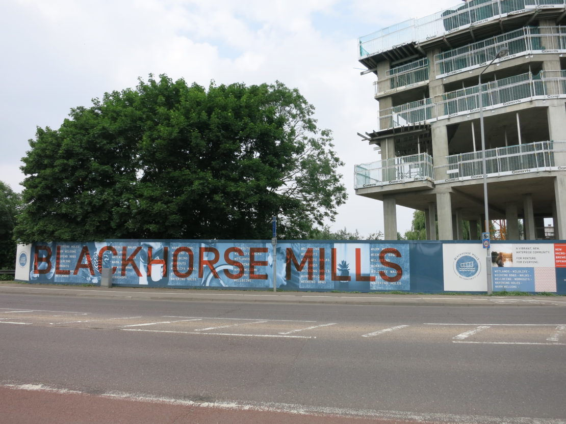 Blackhorse Mills Hoarding