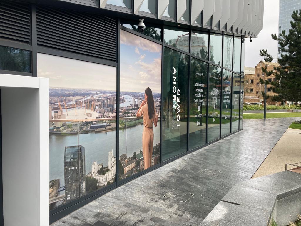 Glazing Graphics – Canary Wharf