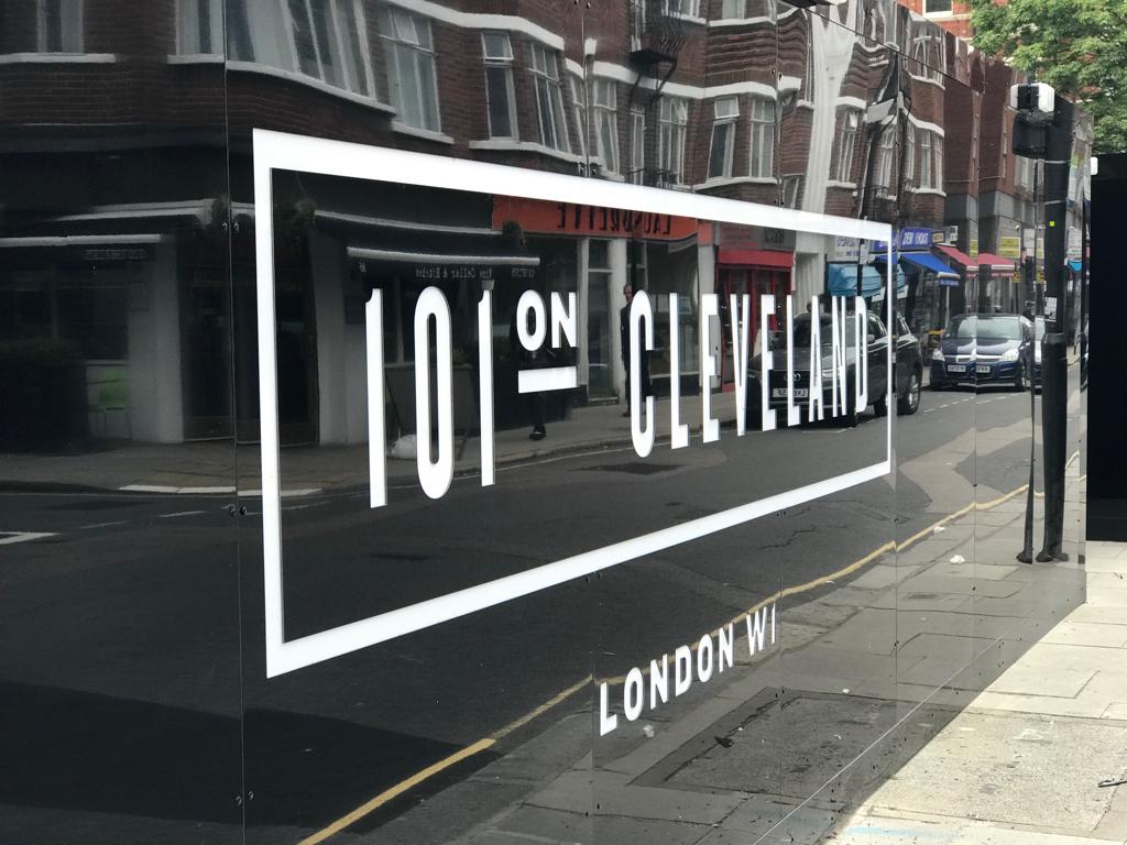 Hoarding Lightbox (illuminated logo) – London