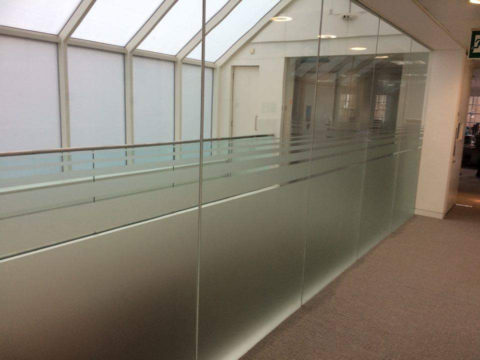 Internal Frosted Glazing