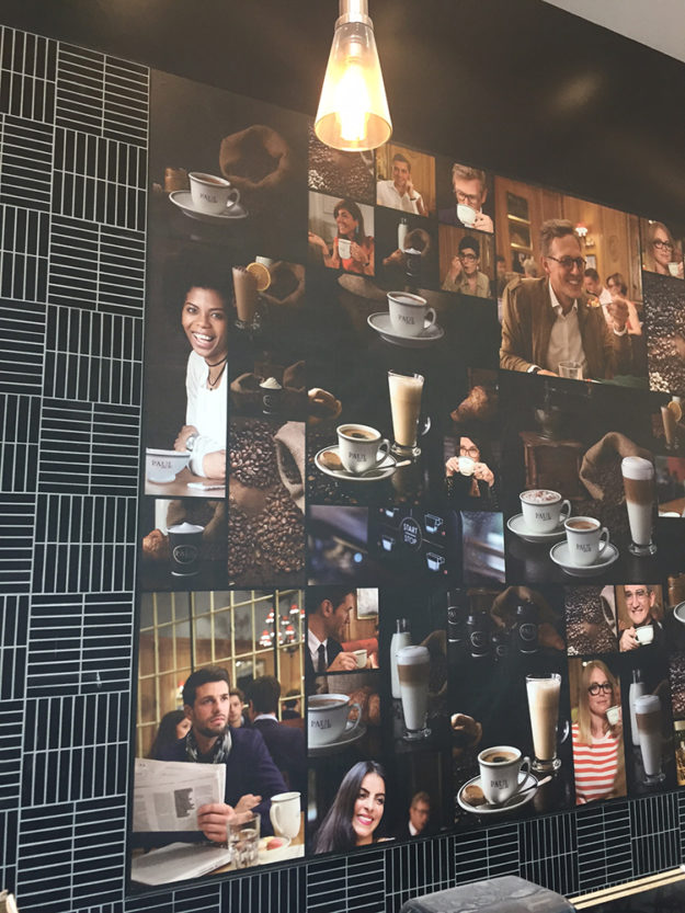Paul Cafe – Digitally printed wall graphics