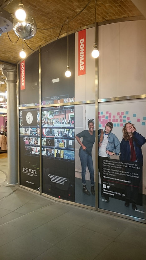 Donmar – Retail graphics