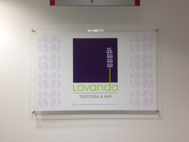 Lavanda – Window graphic manifestation